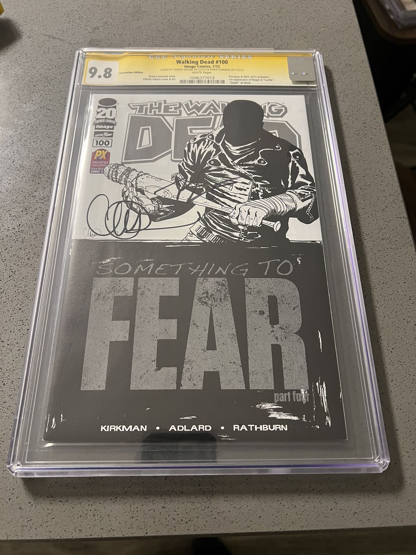 The Walking Dead #100 CGC 9.8