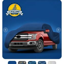 Seal skin car cover for 1st generation Toyota Tacoma