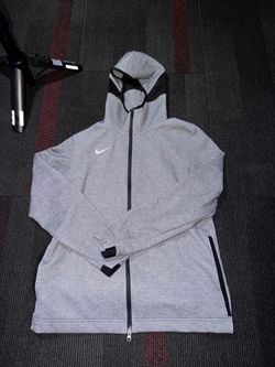 Nike Men’s Dri‑FIT Showtime Full-Zip Basketball Hoodie — Size Large Men