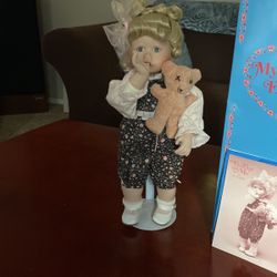 Boo bear and me porcelain doll sales