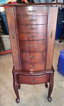 Cherry Wood Jewelry Box