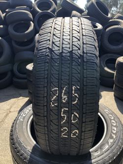 265/50/20 used tires 265-50-20 llantas usadas