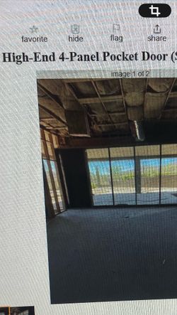 Hi quality 16‘ x 10‘ sliding pocket doors