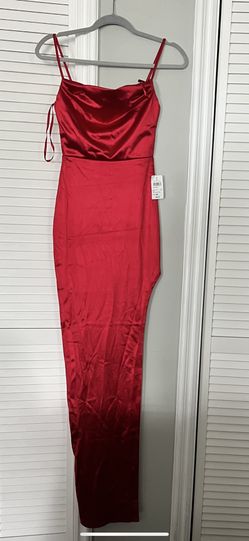 Red Long Dress Size XS