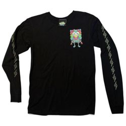 J Balvin X Louis De Guzman X Spongebob Squarepants Shirt Sz Small  