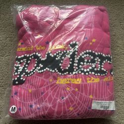 Pink Spider Hoodie