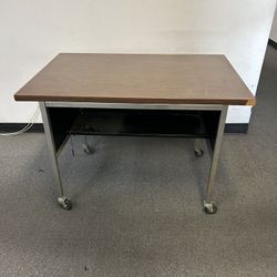 Free Rolling Small Table Compact and easy to move