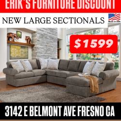 Gray Sofa Sectional 