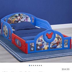 Bed/ Mickey Mouse Toddler Bed Frame/ Mickey Mouse/ Kids/ Toys/ Furniture/ New