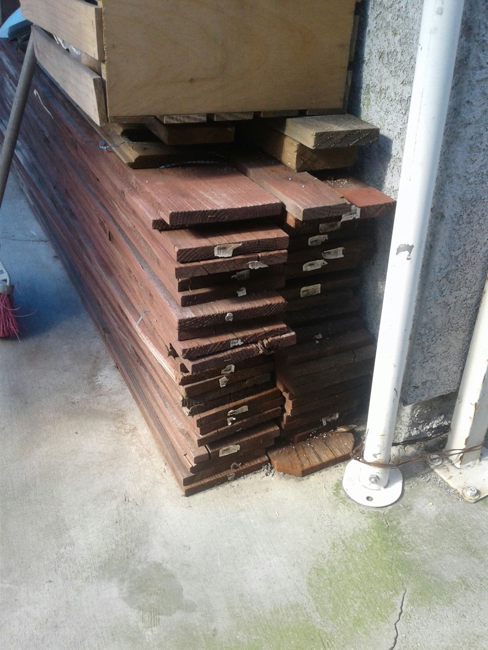 Madera usada