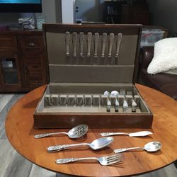 Silverware (Sterling), Milburn Rose Collection