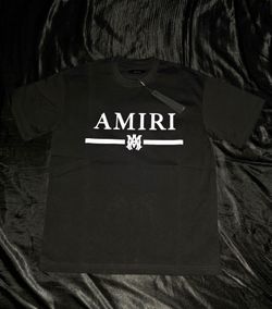 AMIRI MA Bar Logo T-Shirt, Black, Size L & XL