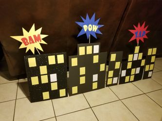 Superhero birthday party decorations