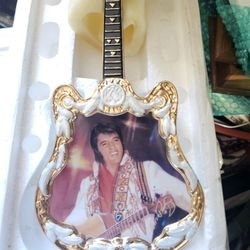 Elvis Presley Guitar Plate 