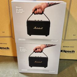 MARSHALL (KILBURN II) PREMIUM PORTABLE BLUETOOTH SPEAKER  | 20+ HR BATTERY • MULTI-DIRECTIONAL SOUND • RETRO DESIGN