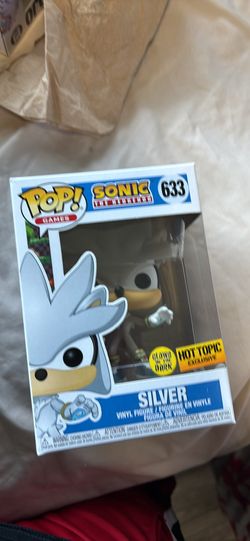 Silver sonic glow in the dark funkopop