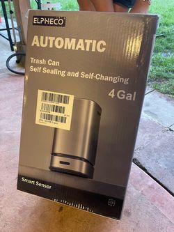 Elpheco Stainless Steel Trash Can 4-Gal