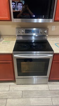 electric Samsung 30 stainless steel standing electric range