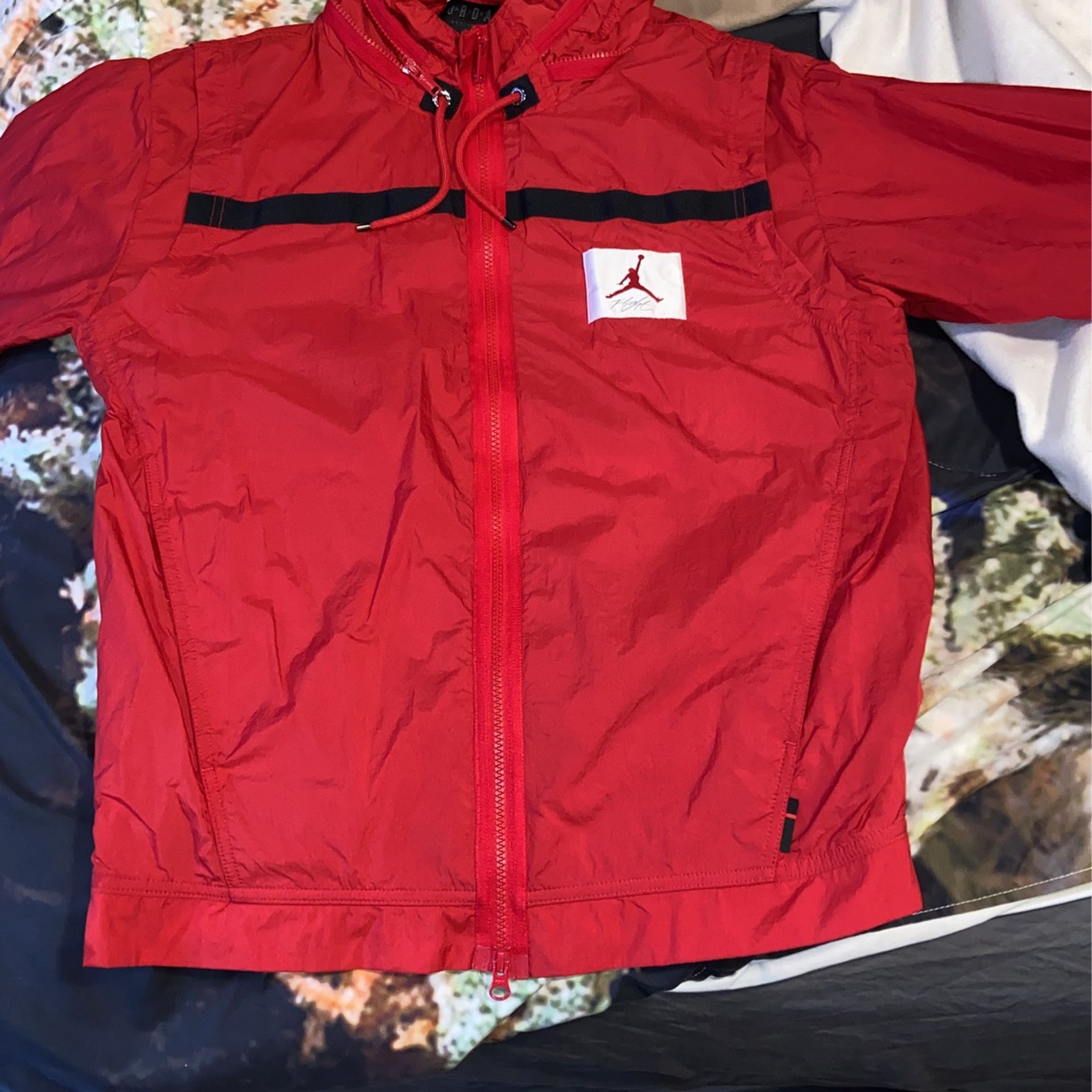 Vintage Air Jordan Nike Zip Up Wind Breaker