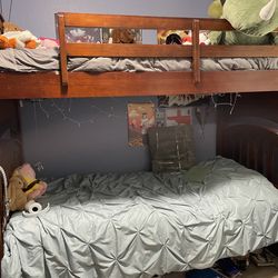 Mathis bros. Bunk Beds W/ladder