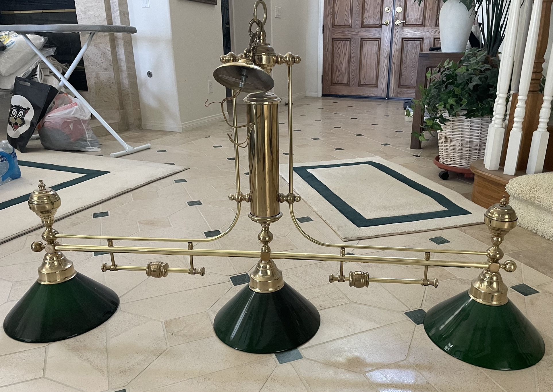 6ft. Classic Pool Table Light With Extra Shades