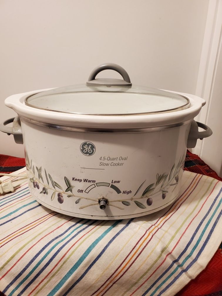 GE 4.5 QT SLOW COOKER