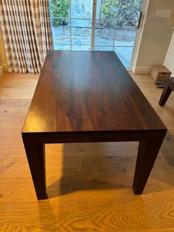West Elm farm house dinning table
