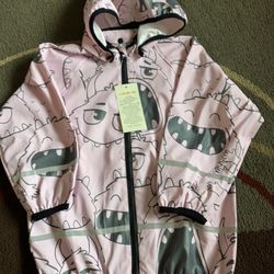 Kids Rain Jacket Size  5T New 