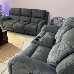 Reclining Sofa And Love Seat