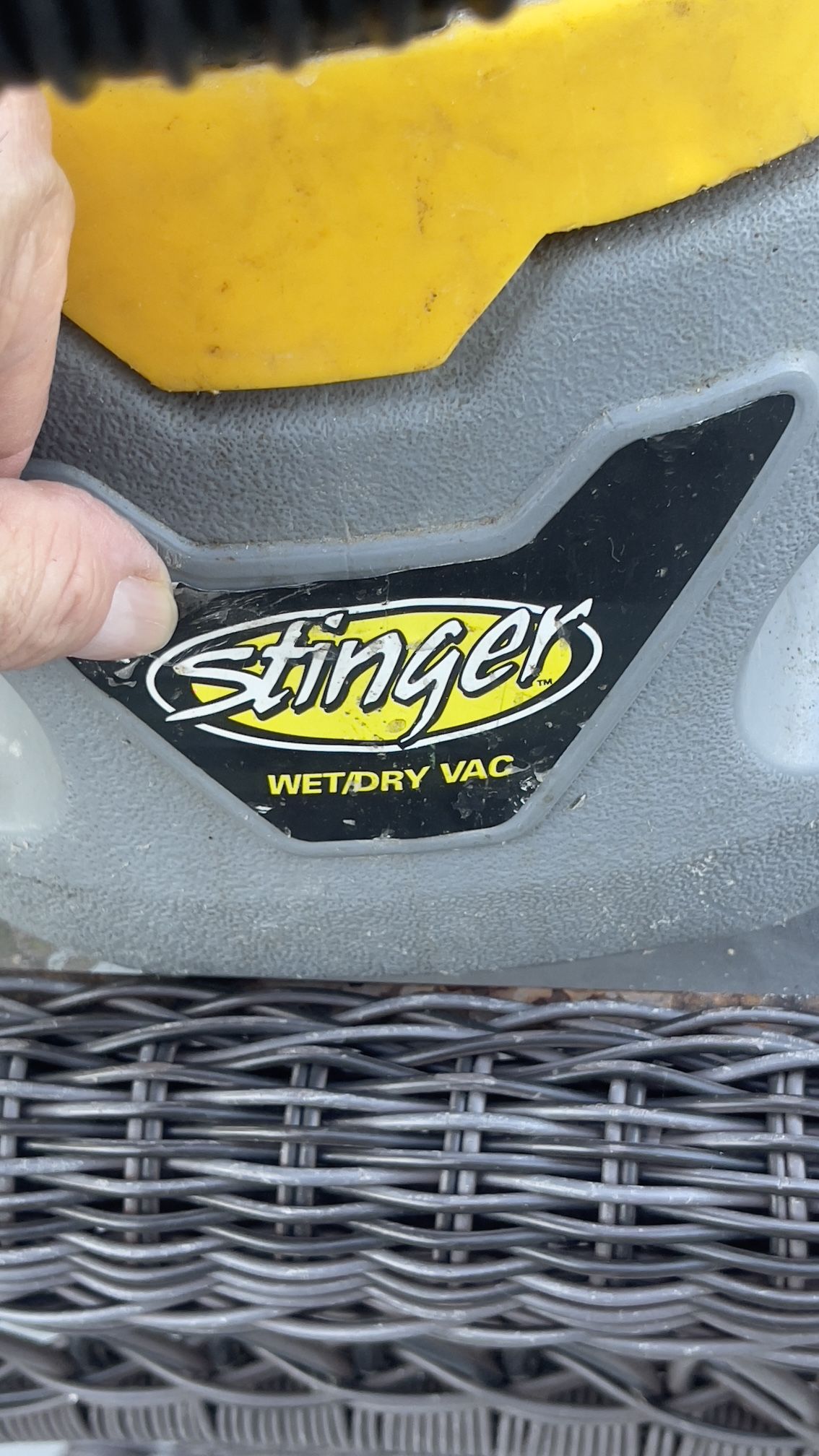 Wet, dry vac stinger brand