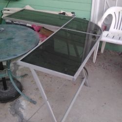 Nice Glass Corner Table 