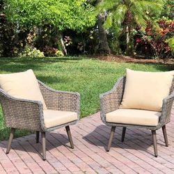 Balcony Furniture (Chairs + Table)