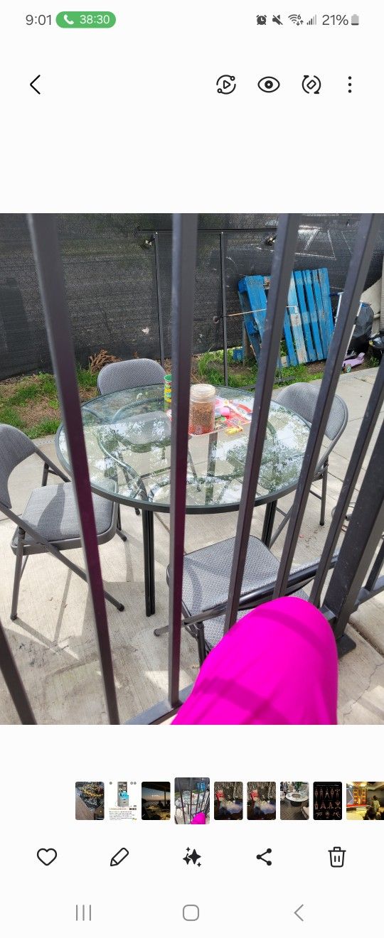 Glass Table