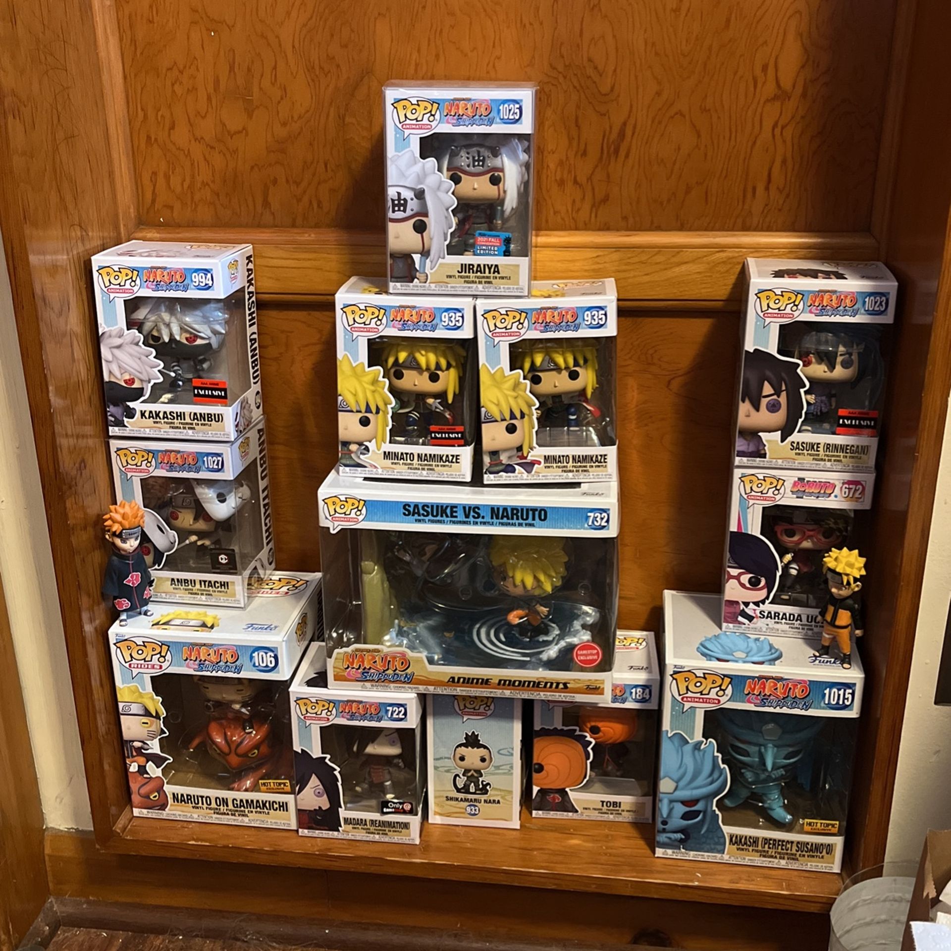 Naruto Funko Pop Lot