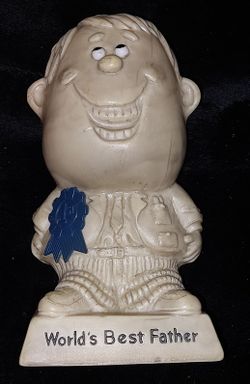 World's Best Father Figurine - New