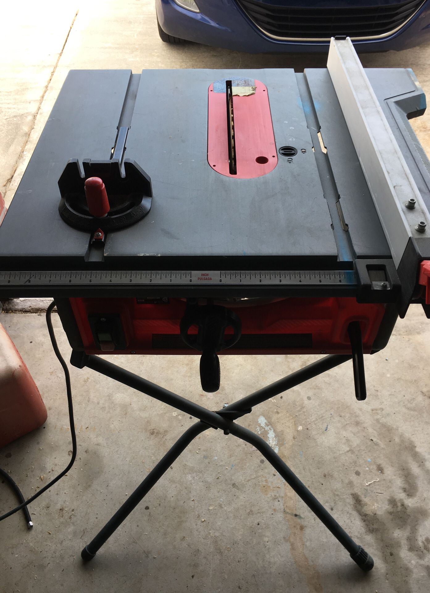 Craftsman 10 inch table saw with collapsible stand only $125