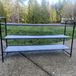 3 tier shoe rack