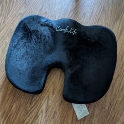 (Like New) Comfilife Premium Gel And Memory Foam Seat Cushion