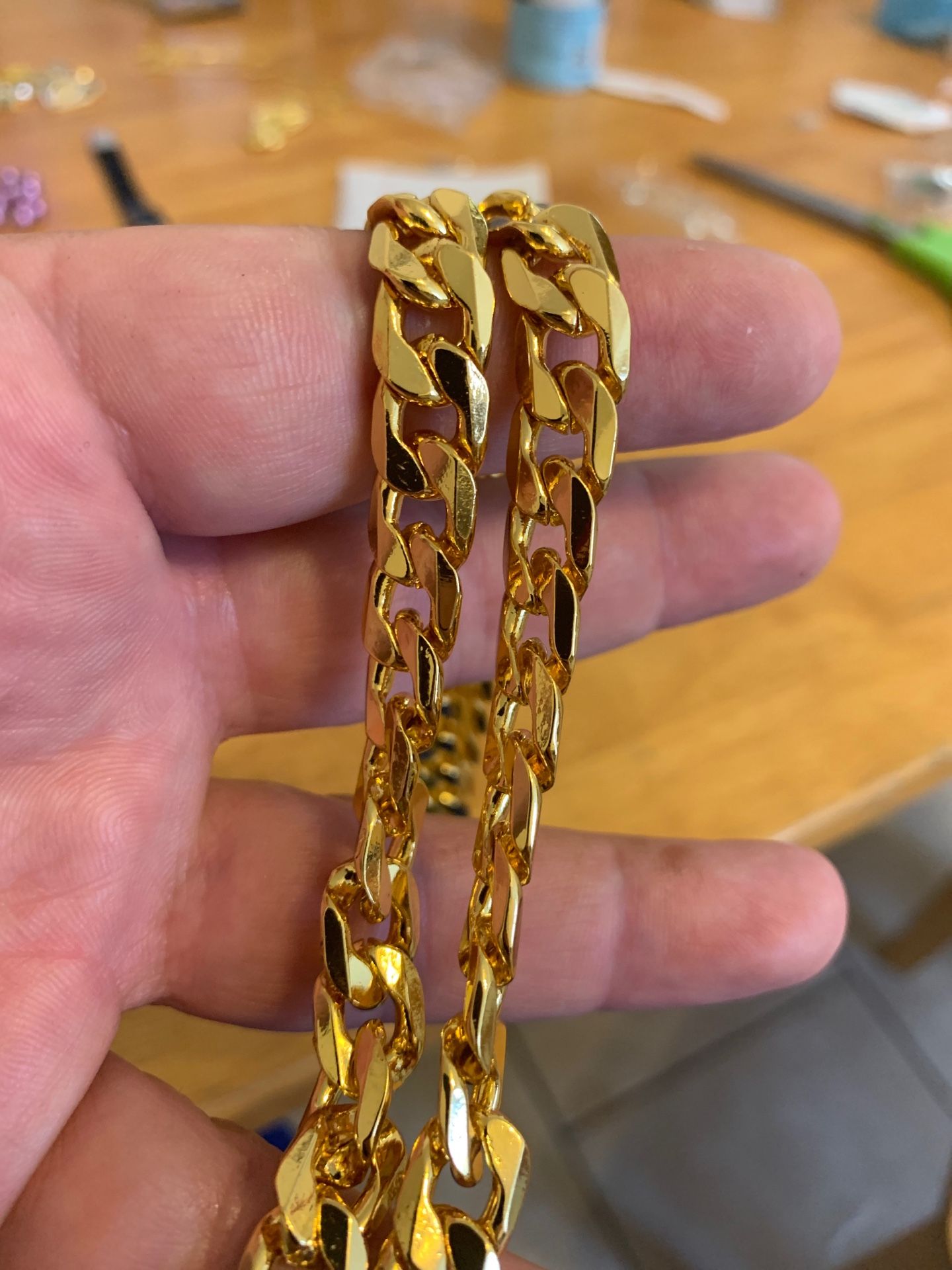 Matching chain and bracelet