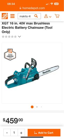 Makita chainsaw 40v new only tools