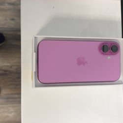 Unlocked iPhone 16 Pink 128GB Like New 
