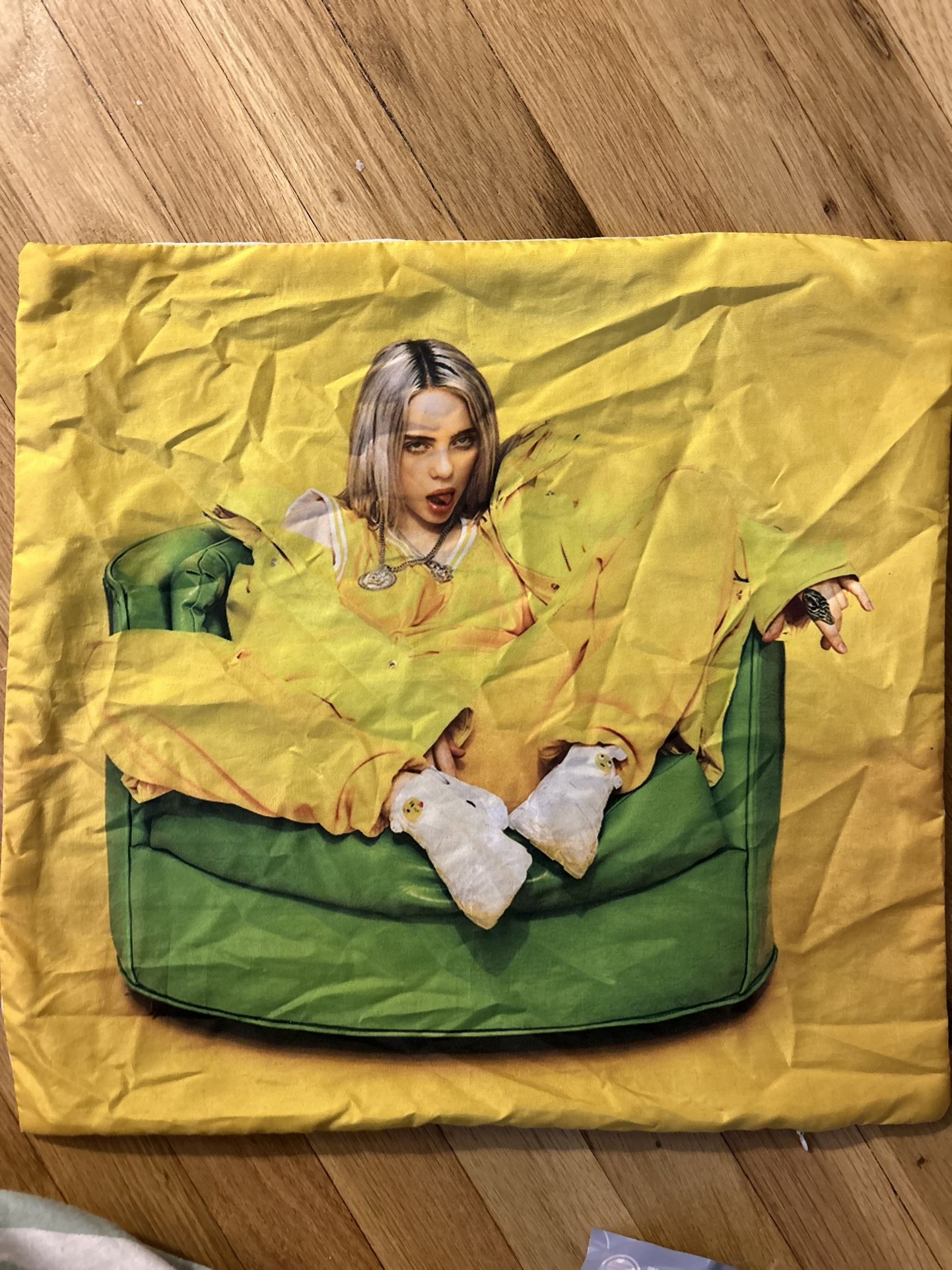 Billie Eilish Throw Pillow Cover