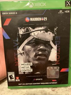 Madden 21 Nxt Lvl Edition Xbox New
