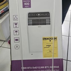 New Shinco Portable Air Conditioner 7800 BTU 400 sq feet