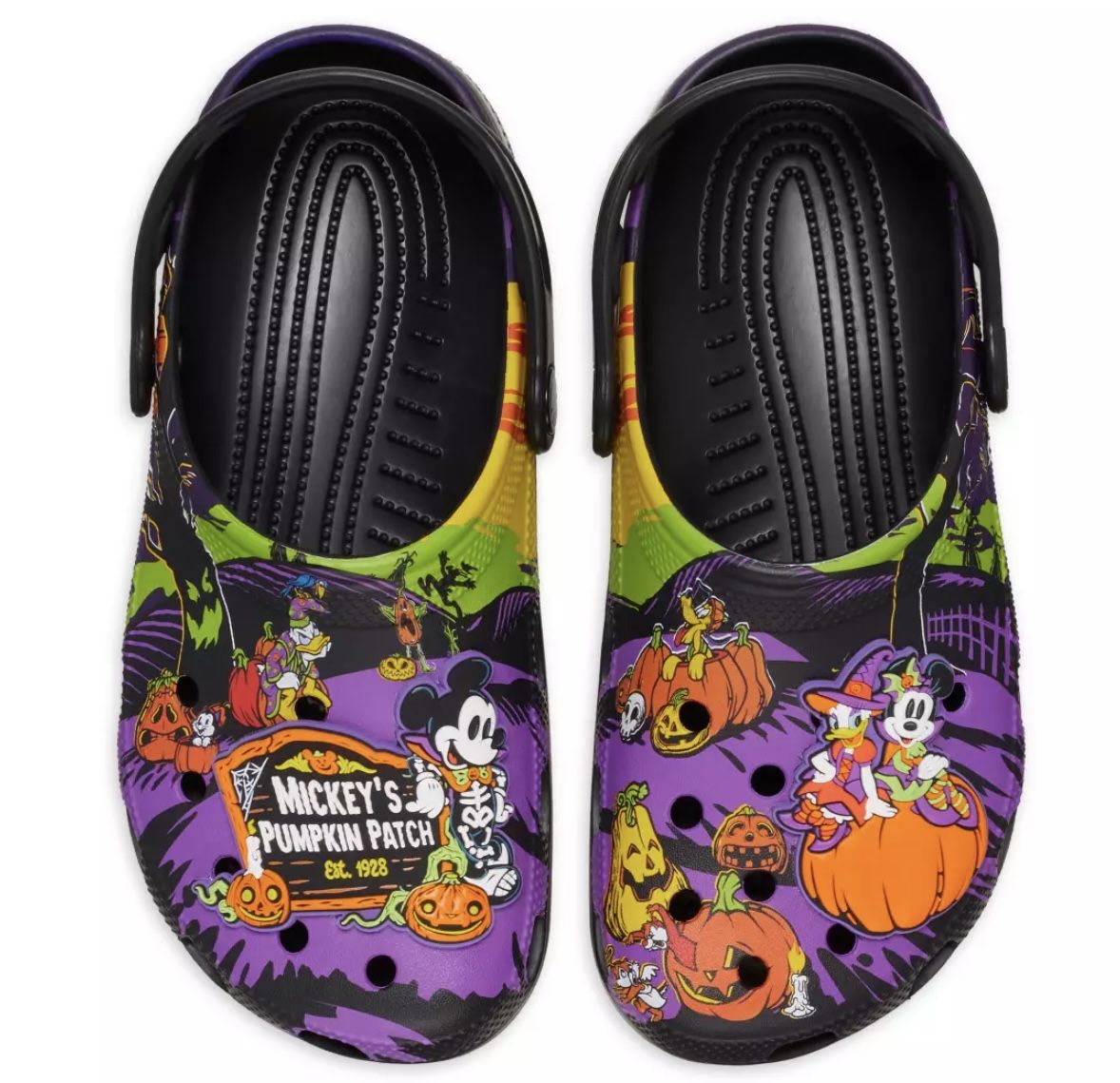 Limited Edition Disney Mickey Halloween Crocs