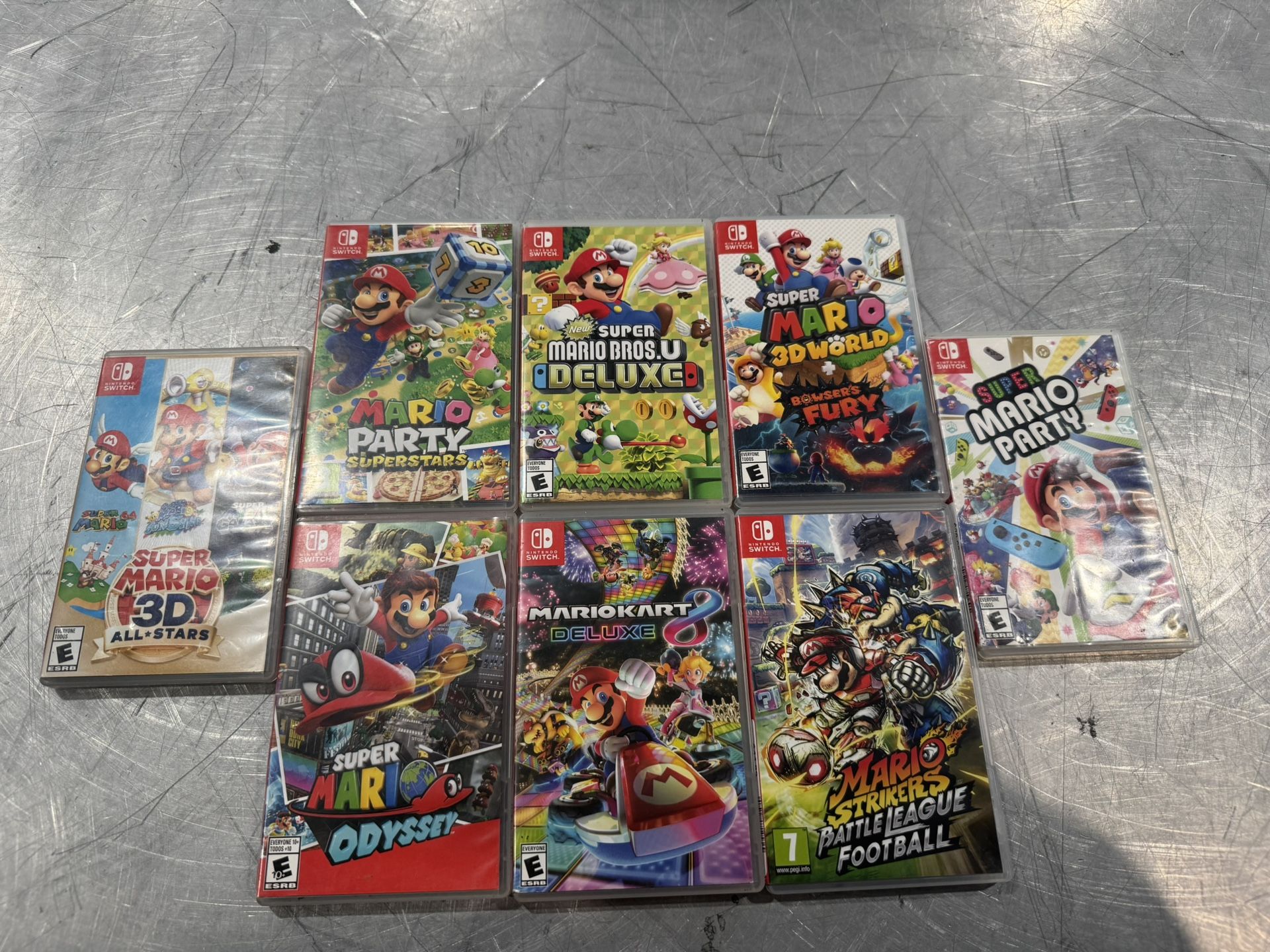 9 SWITCH MARIO GAMES & DONKEY KONG