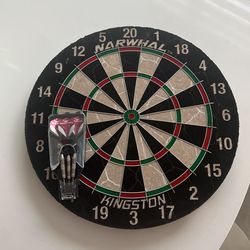 Narwhal Dart Board