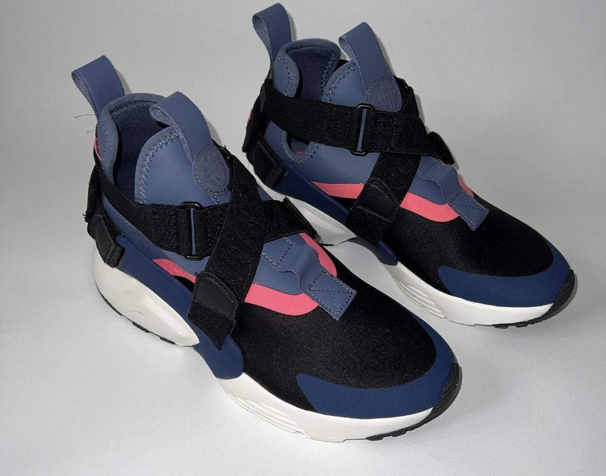 Nike Air Huarache City Strap Navy Black Pink Women Running Shoes
