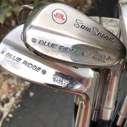 Vintage Sam Snead Blue Ridge Golf Clubs