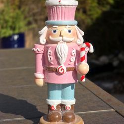 Cupcakes & Cashmere Solider Nutcracker 10.5" Pastel Figure Statue Holiday